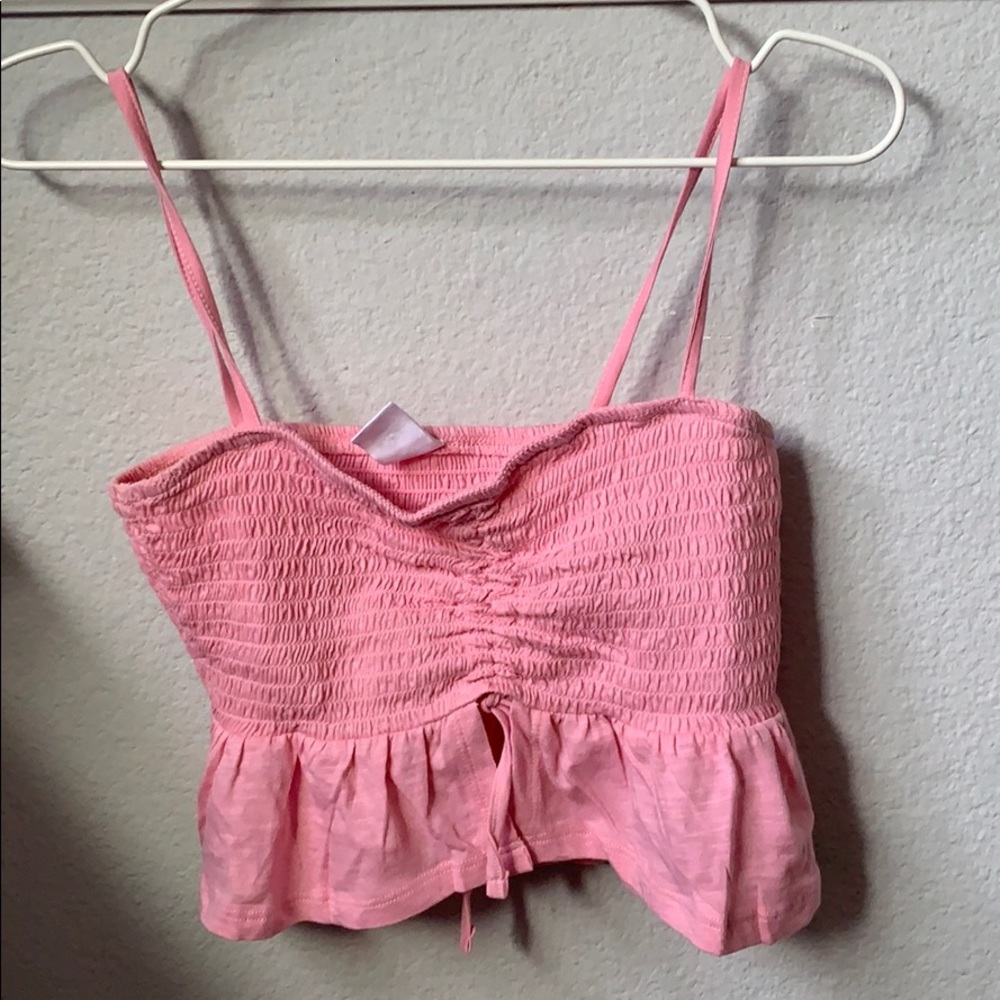 Pink PacSun crop top